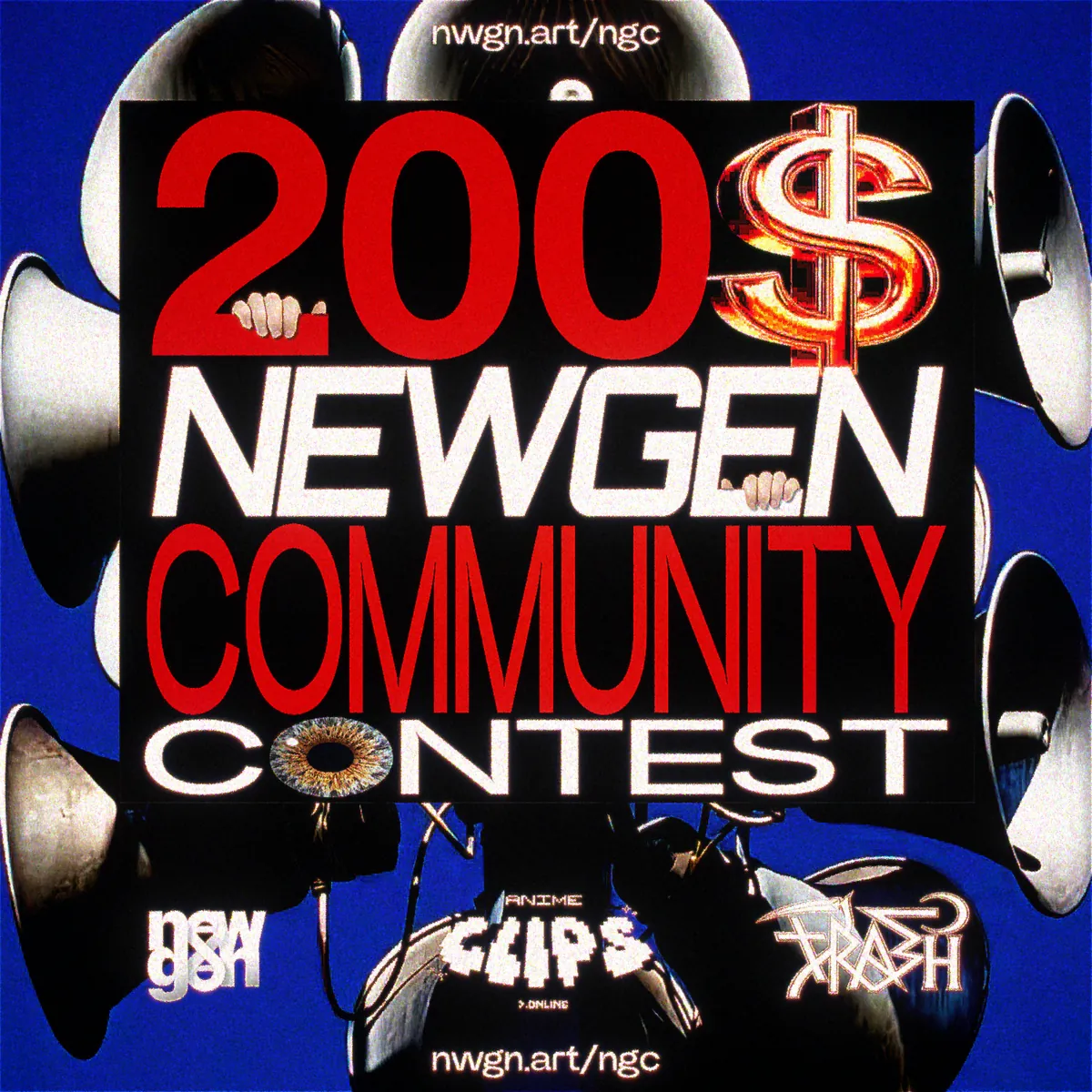 NewGen Community Contest poster, 200 dollar prize pool, deadline July 1